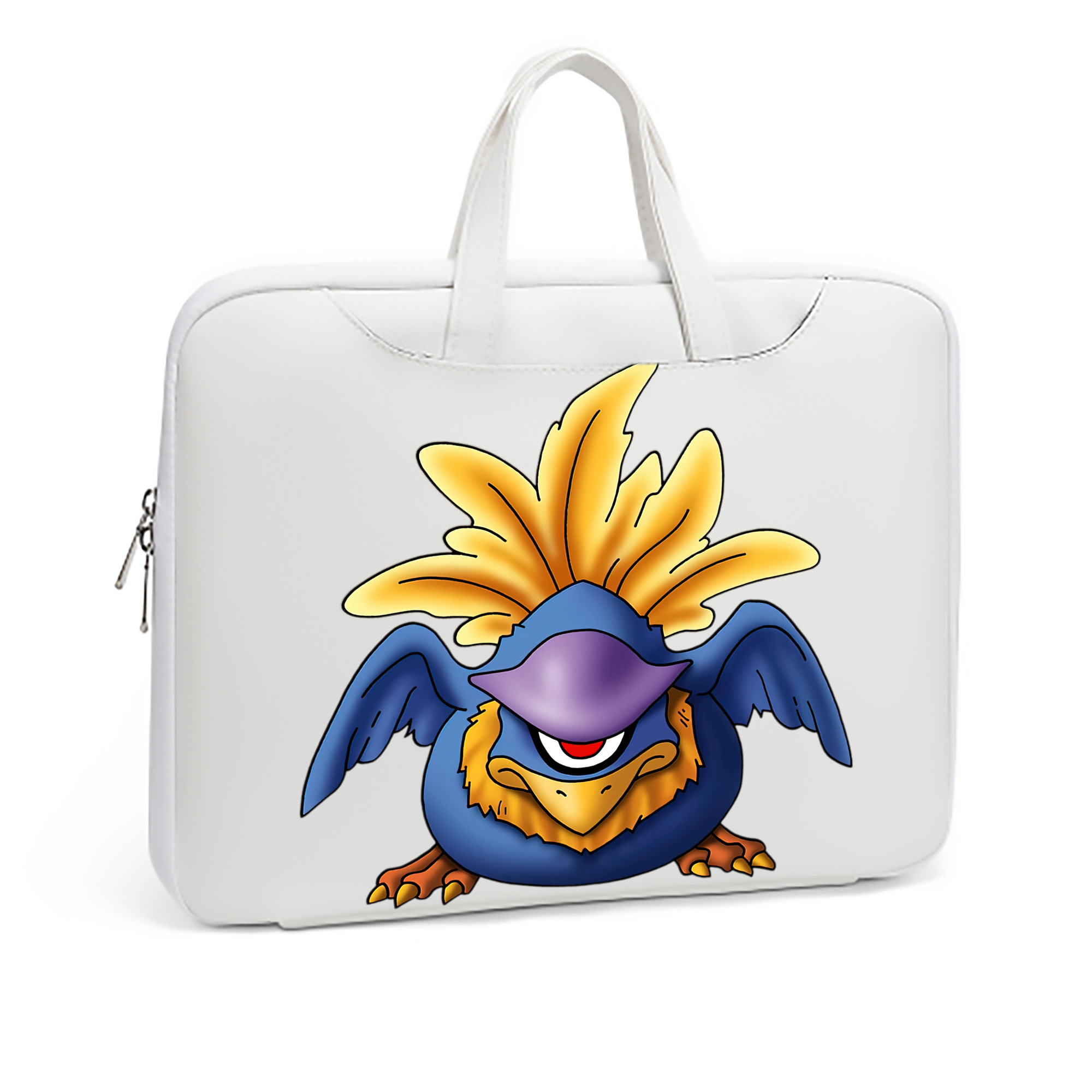 （画像用） ドラゴンクエスト Doragon Kuesuto Dragon Quest レザーラップトップバッグ　ノートパソコンケース