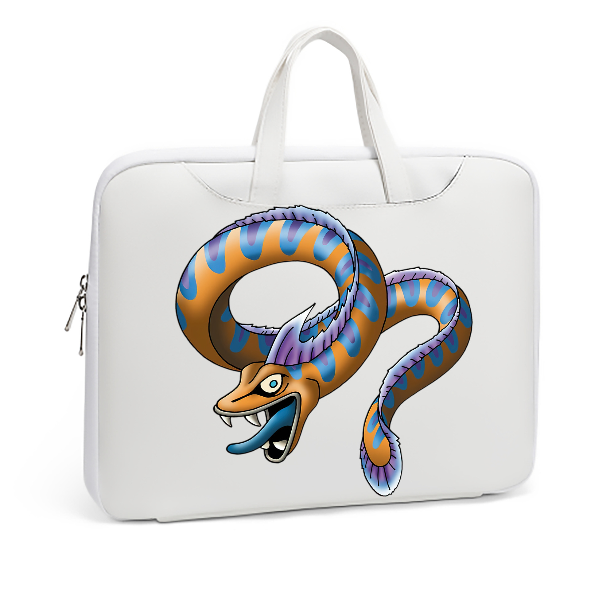 （画像用） ドラゴンクエスト Doragon Kuesuto Dragon Quest レザーラップトップバッグ　ノートパソコンケース