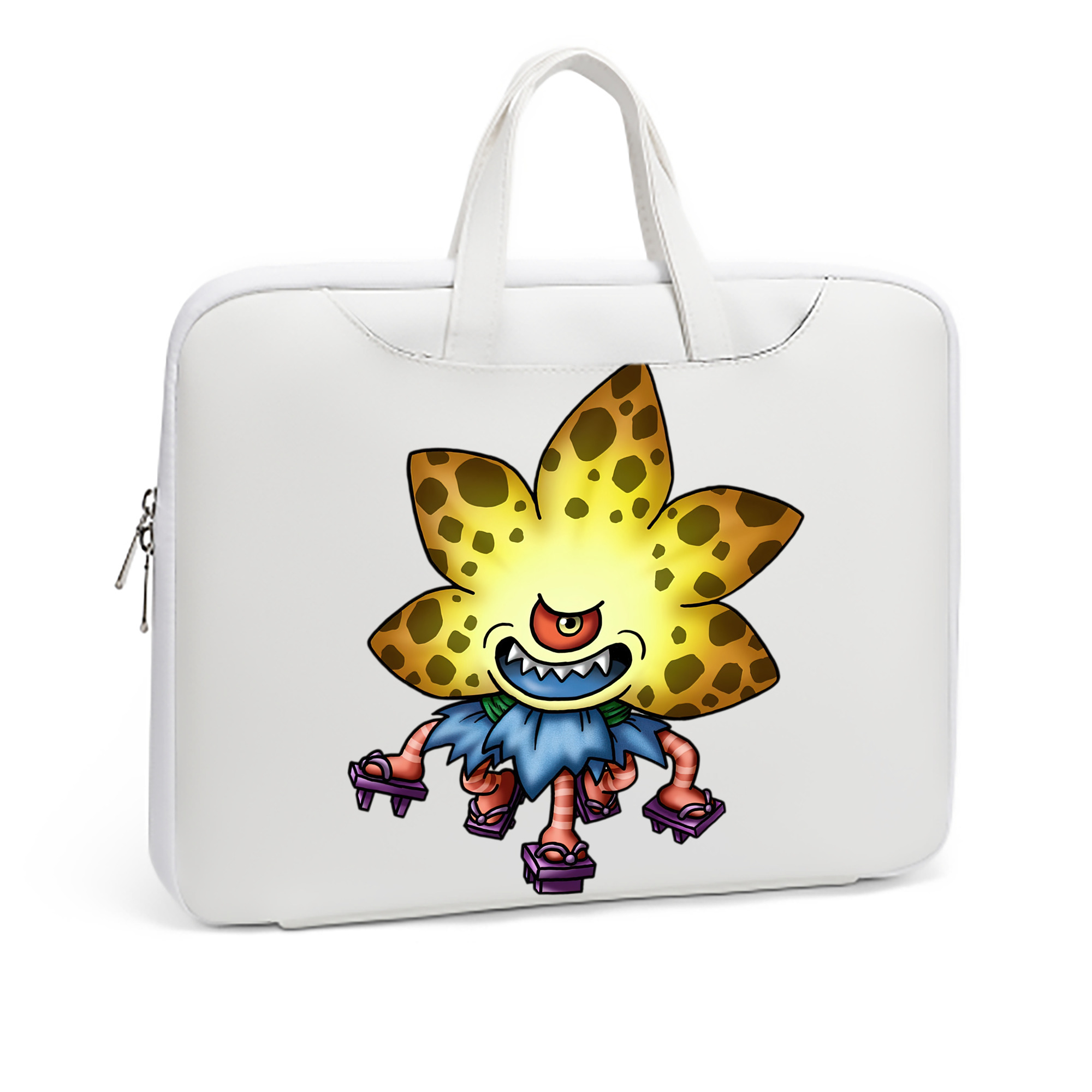 （画像用） ドラゴンクエスト Doragon Kuesuto Dragon Quest レザーラップトップバッグ　ノートパソコンケース