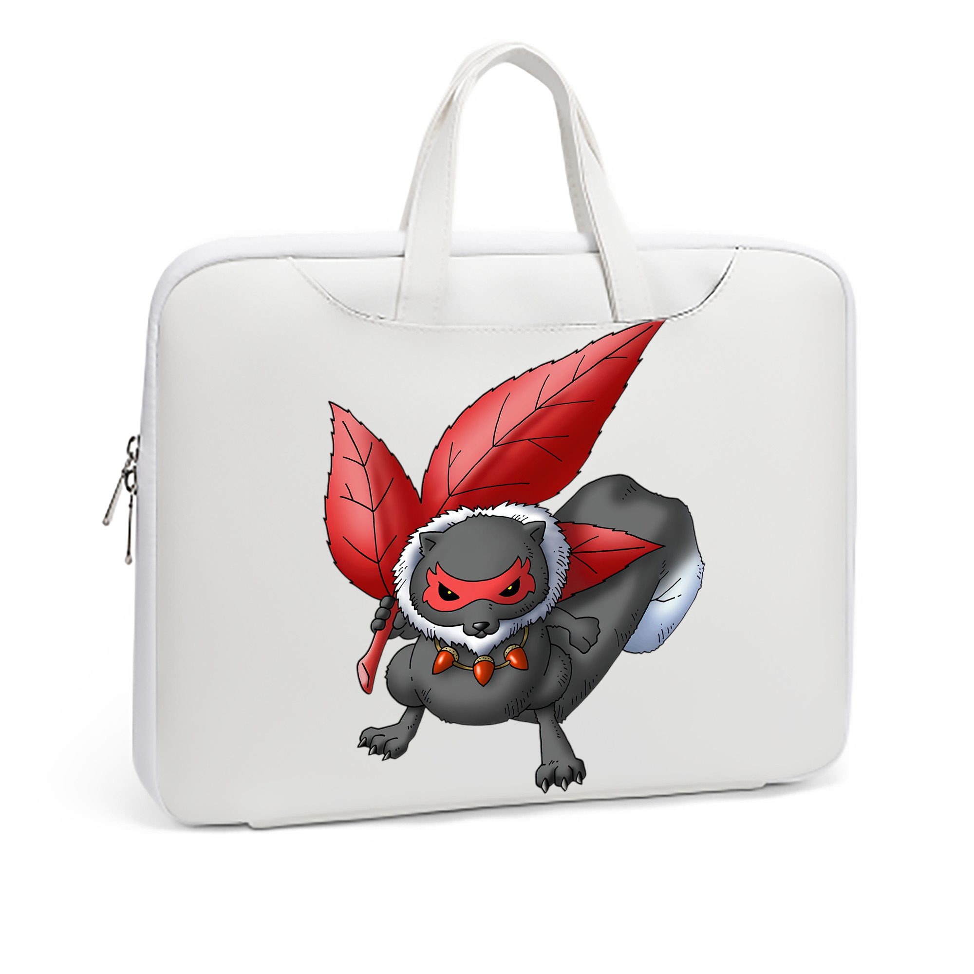 （画像用） ドラゴンクエスト Doragon Kuesuto Dragon Quest レザーラップトップバッグ　ノートパソコンケース