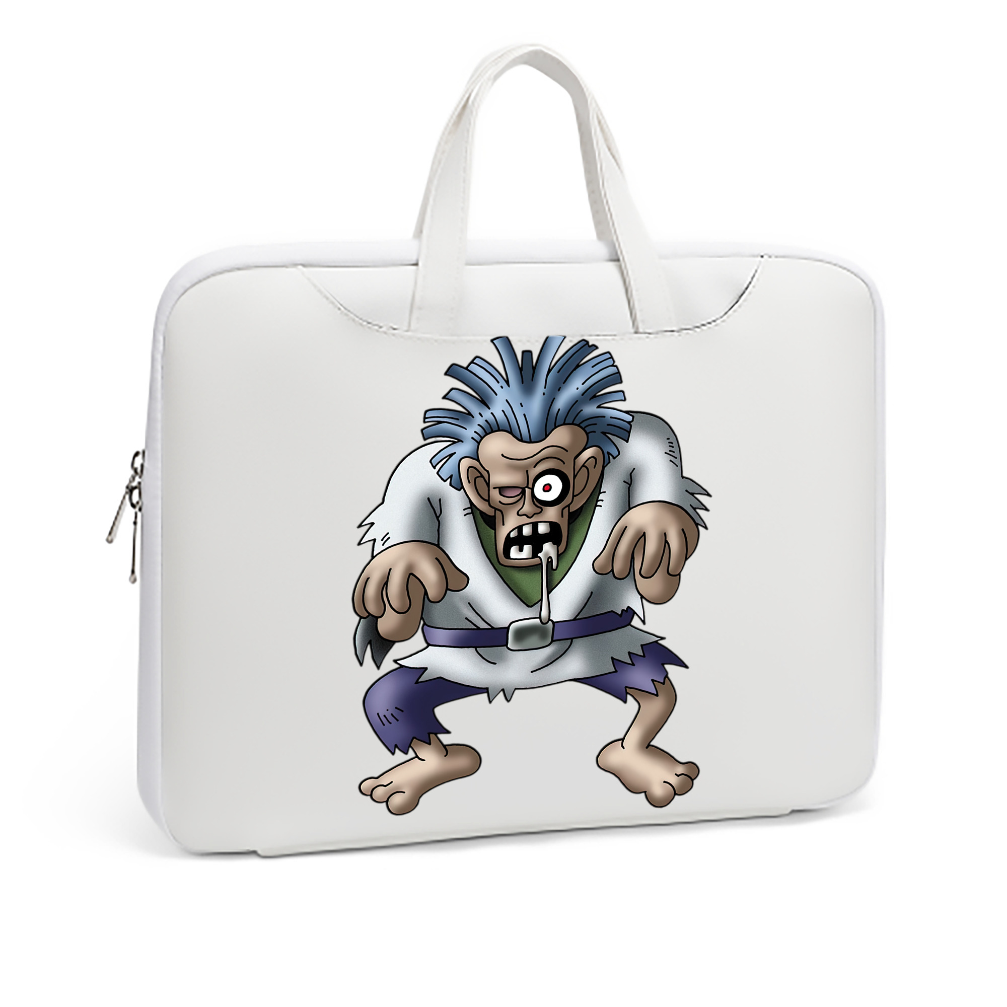 （画像用） ドラゴンクエスト Doragon Kuesuto Dragon Quest レザーラップトップバッグ　ノートパソコンケース