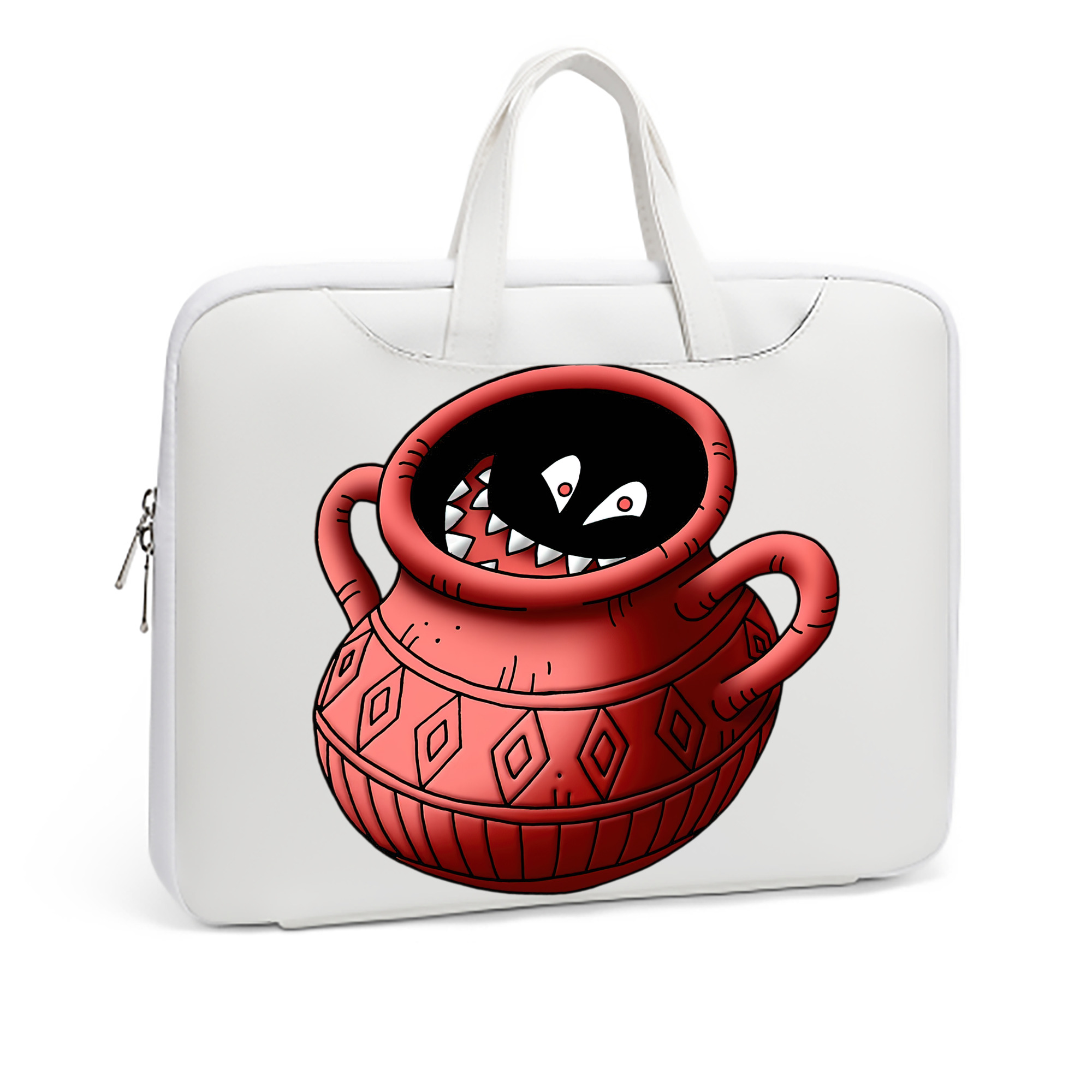 （画像用） ドラゴンクエスト Doragon Kuesuto Dragon Quest レザーラップトップバッグ　ノートパソコンケース