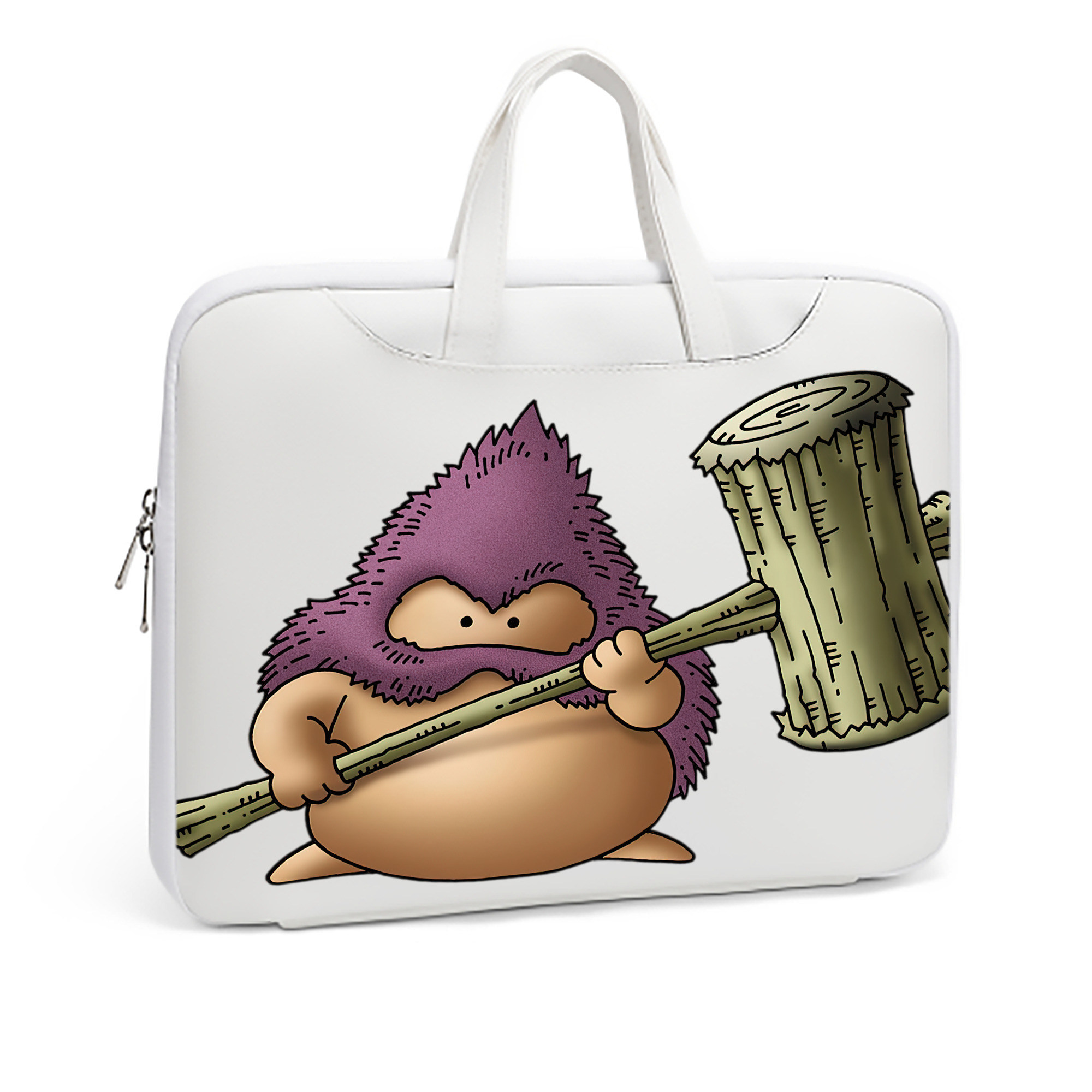 （画像用） ドラゴンクエスト Doragon Kuesuto Dragon Quest レザーラップトップバッグ　ノートパソコンケース