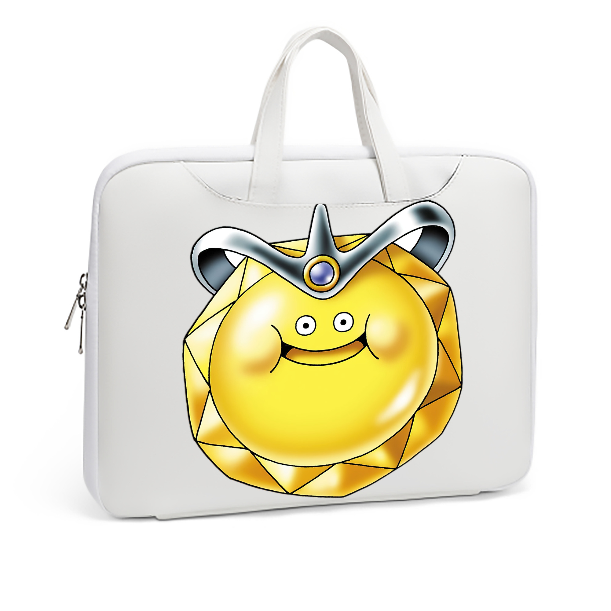 （画像用） ドラゴンクエスト Doragon Kuesuto Dragon Quest レザーラップトップバッグ　ノートパソコンケース