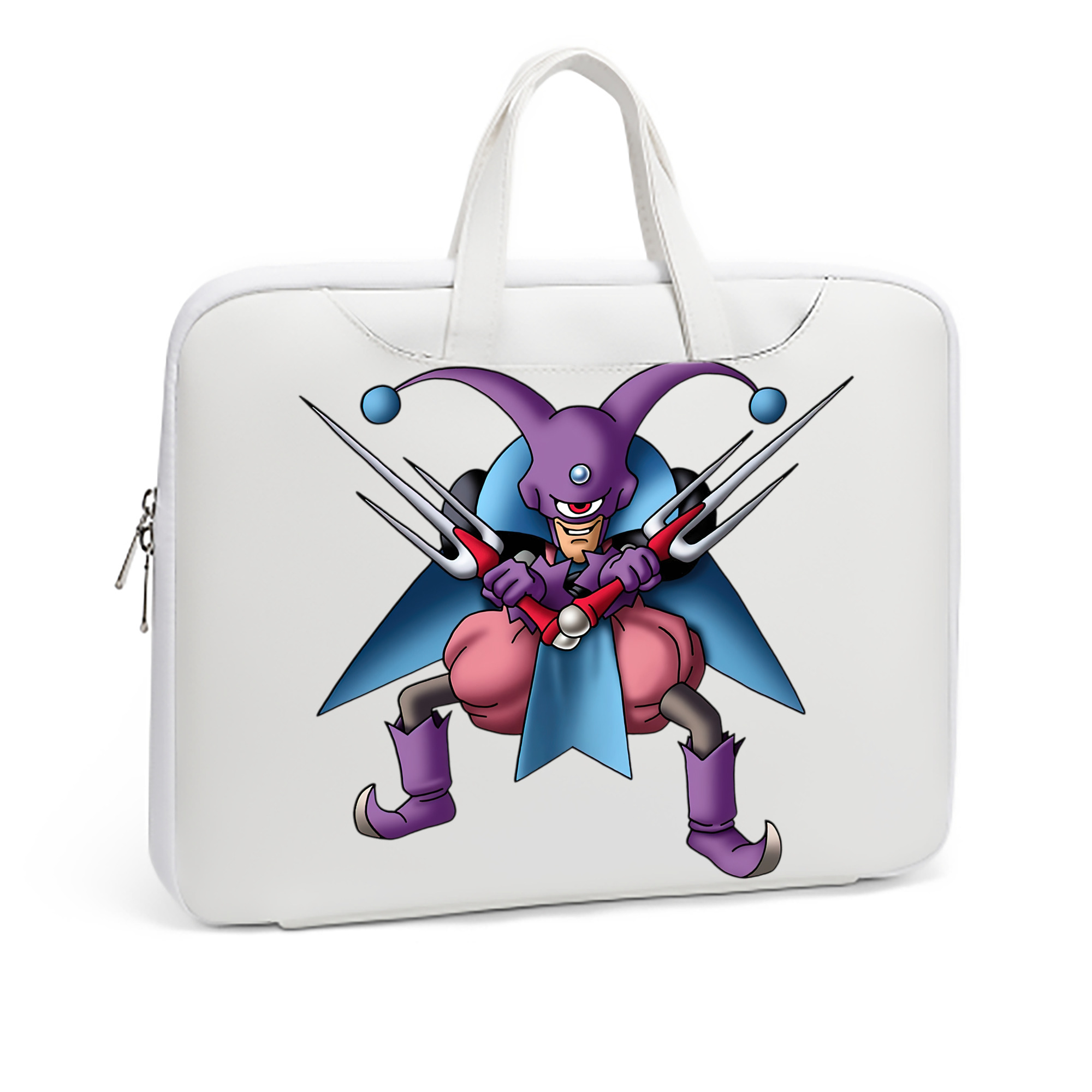 （画像用） ドラゴンクエスト Doragon Kuesuto Dragon Quest レザーラップトップバッグ　ノートパソコンケース