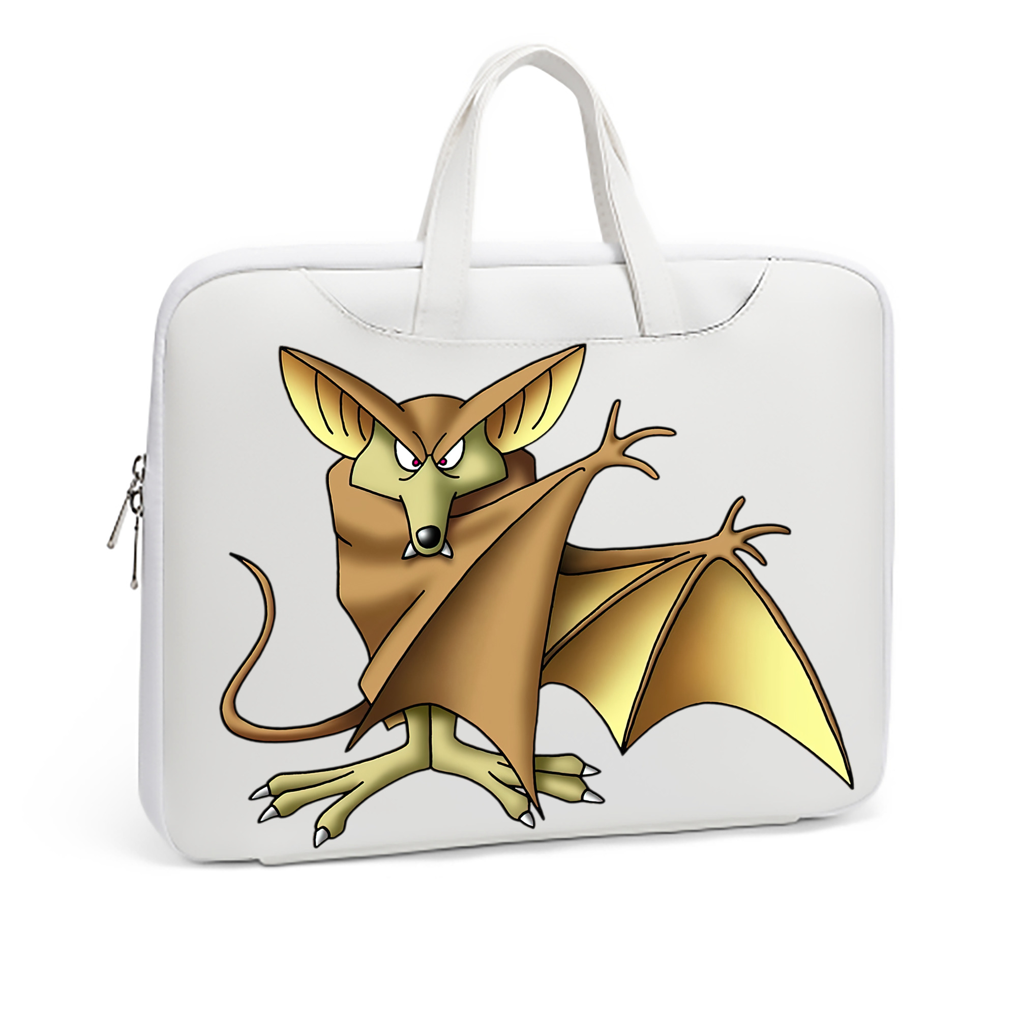 （画像用） ドラゴンクエスト Doragon Kuesuto Dragon Quest レザーラップトップバッグ　ノートパソコンケース