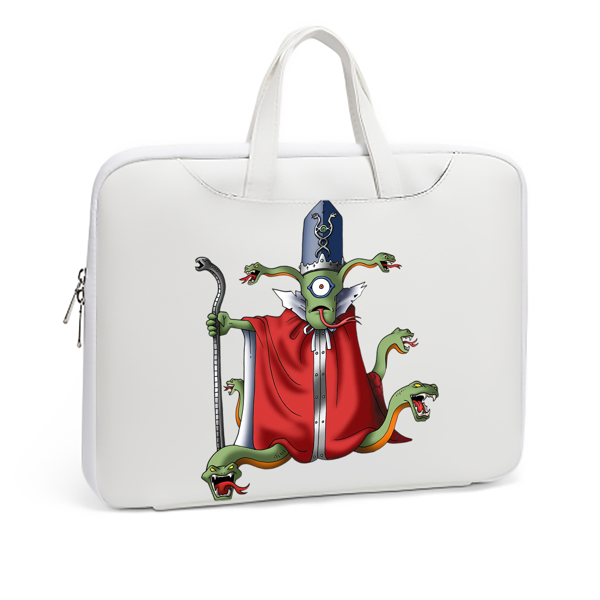 （画像用） ドラゴンクエスト Doragon Kuesuto Dragon Quest レザーラップトップバッグ　ノートパソコンケース