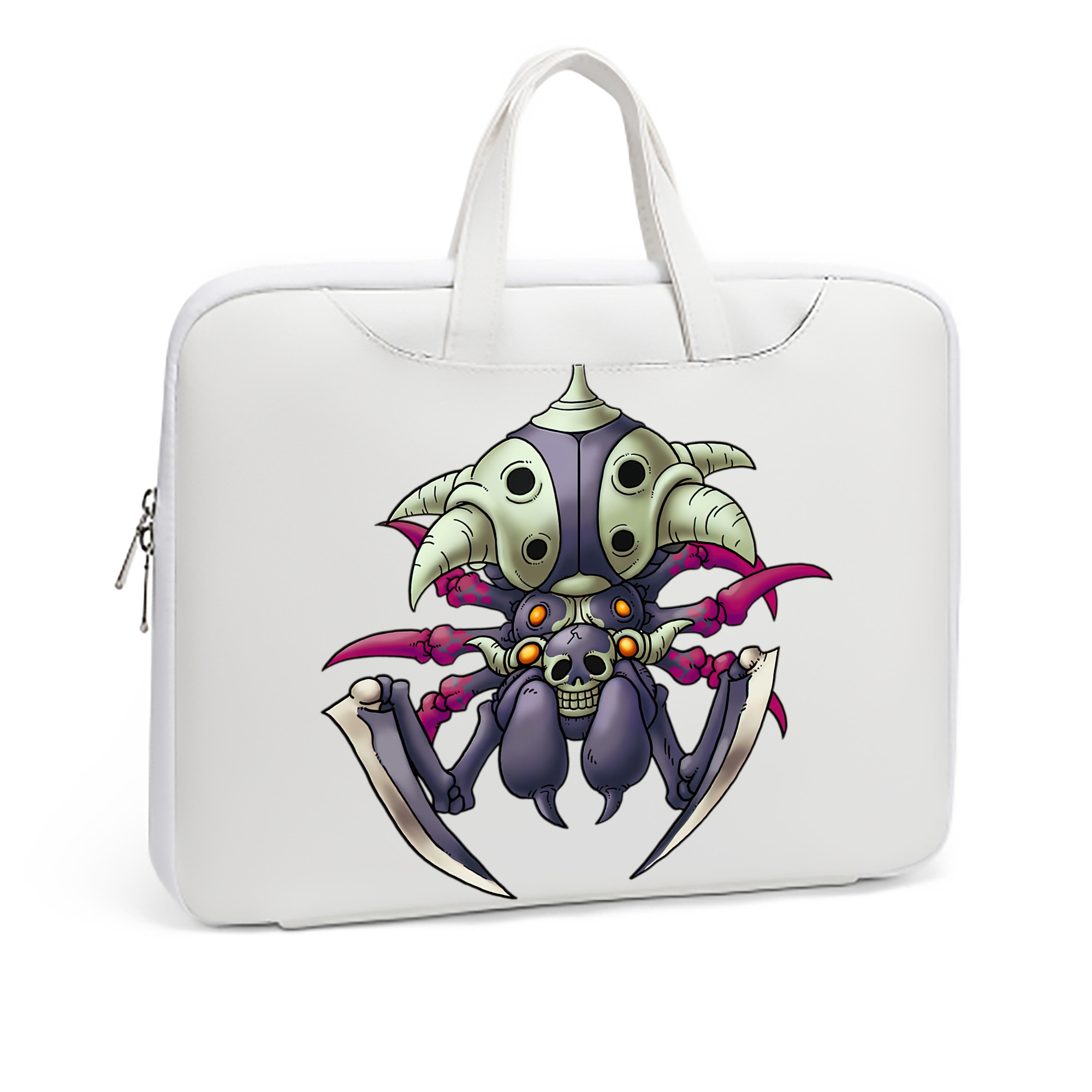 （画像用） ドラゴンクエスト Doragon Kuesuto Dragon Quest レザーラップトップバッグ　ノートパソコンケース