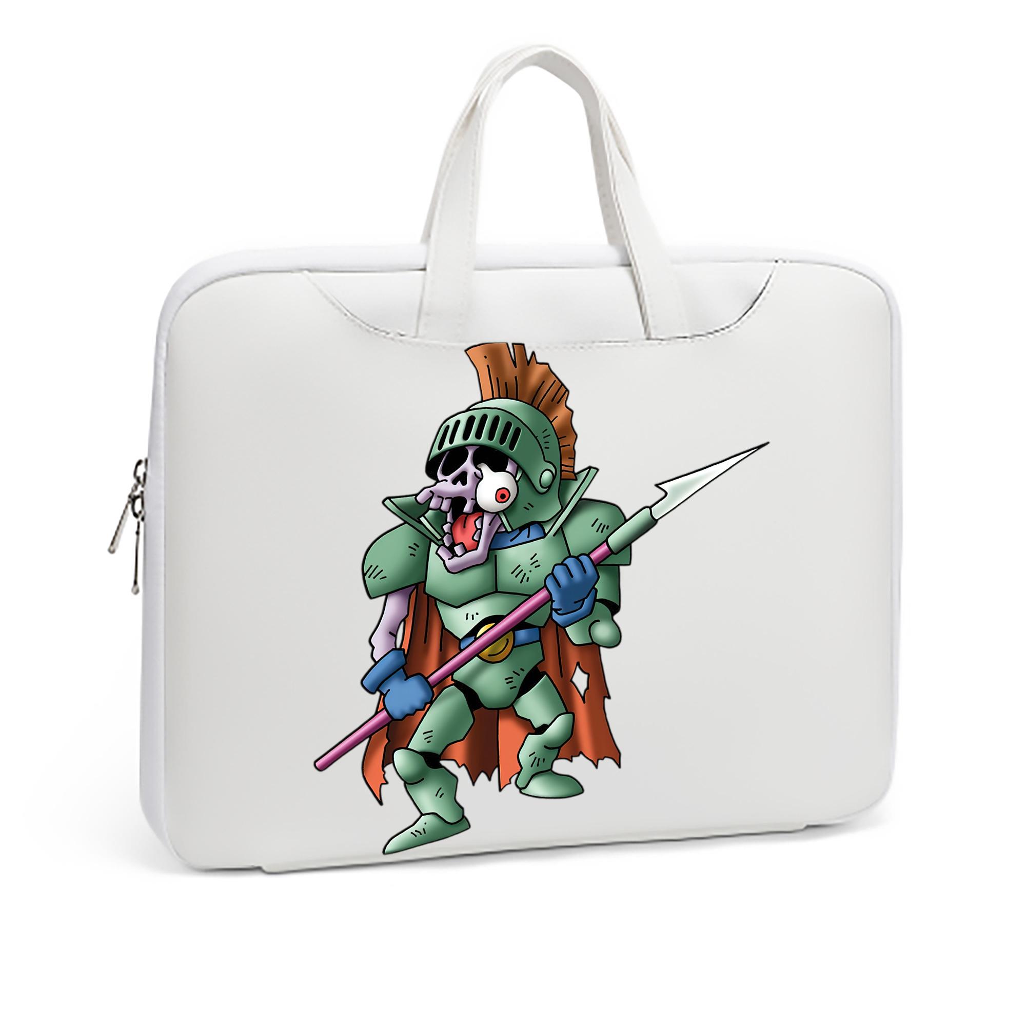 （画像用） ドラゴンクエスト Doragon Kuesuto Dragon Quest レザーラップトップバッグ　ノートパソコンケース