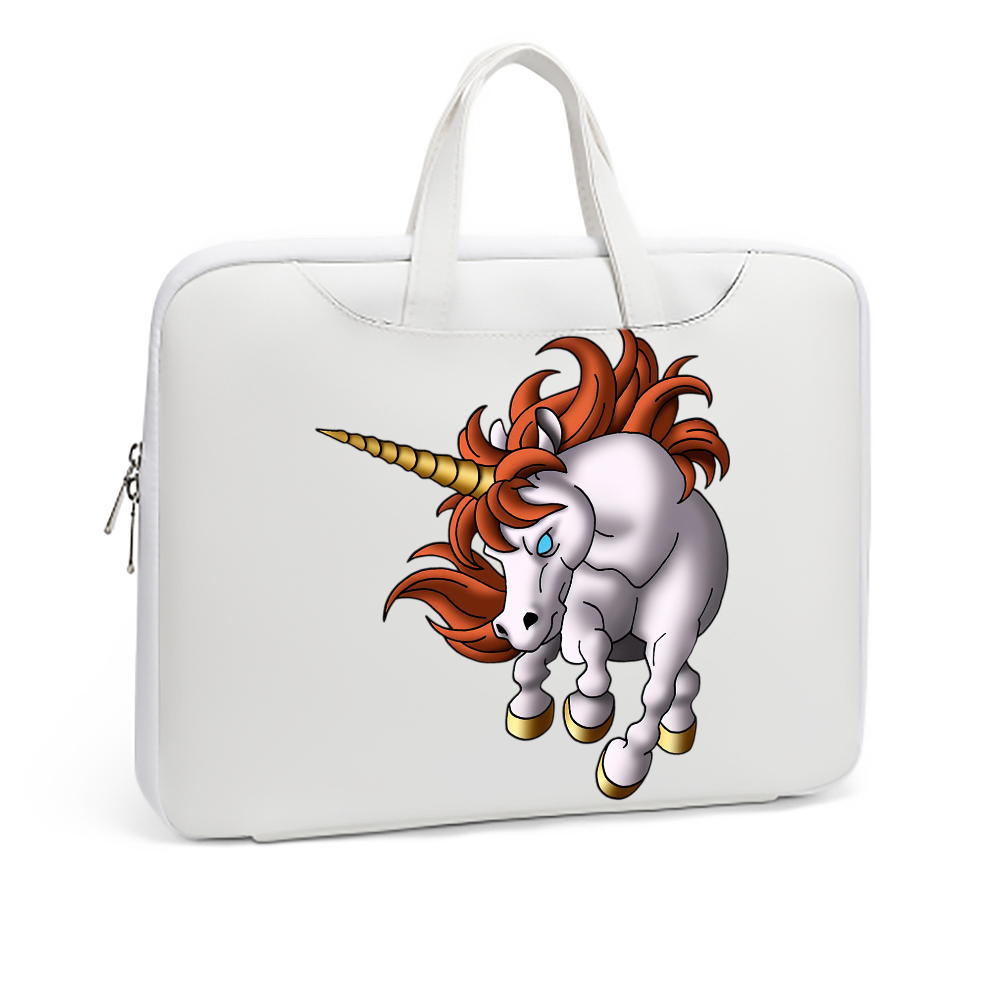 （画像用） ドラゴンクエスト Doragon Kuesuto Dragon Quest レザーラップトップバッグ　ノートパソコンケース