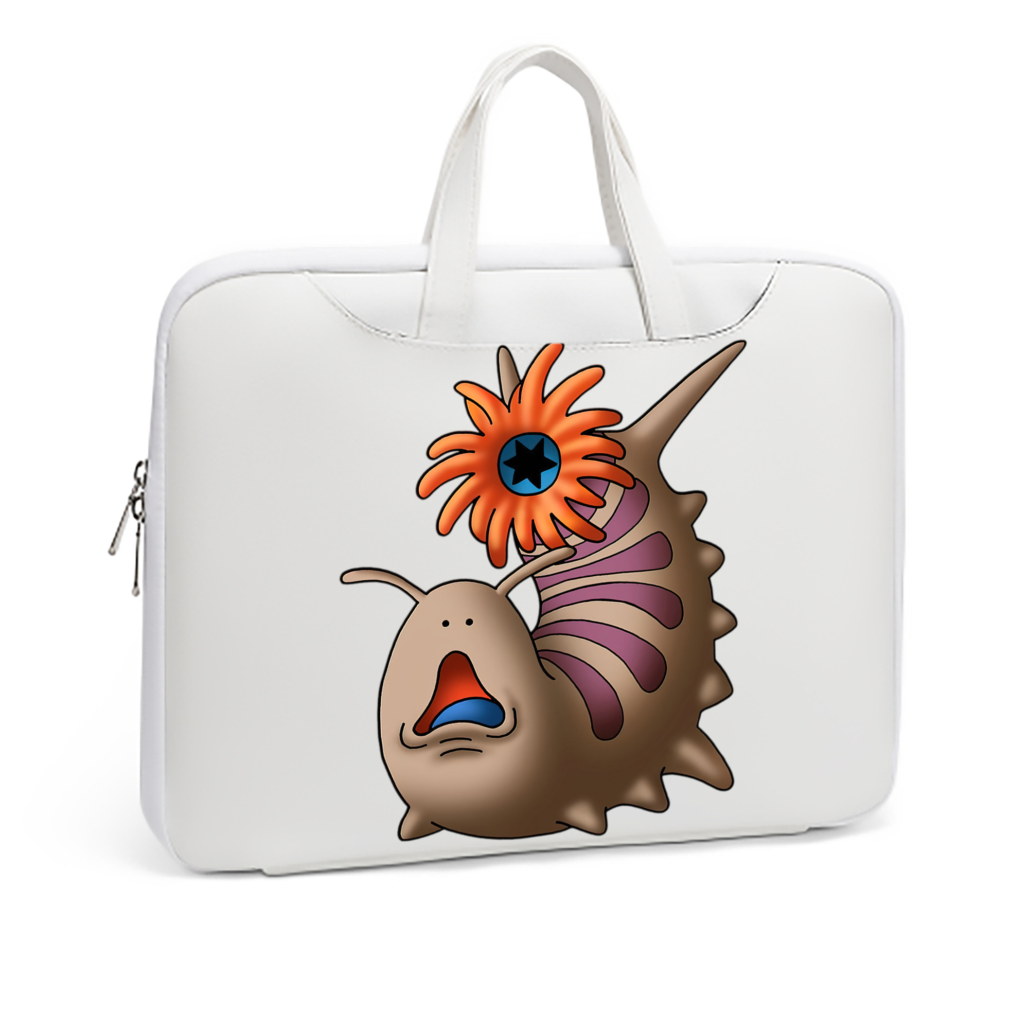 （画像用） ドラゴンクエスト Doragon Kuesuto Dragon Quest レザーラップトップバッグ　ノートパソコンケース