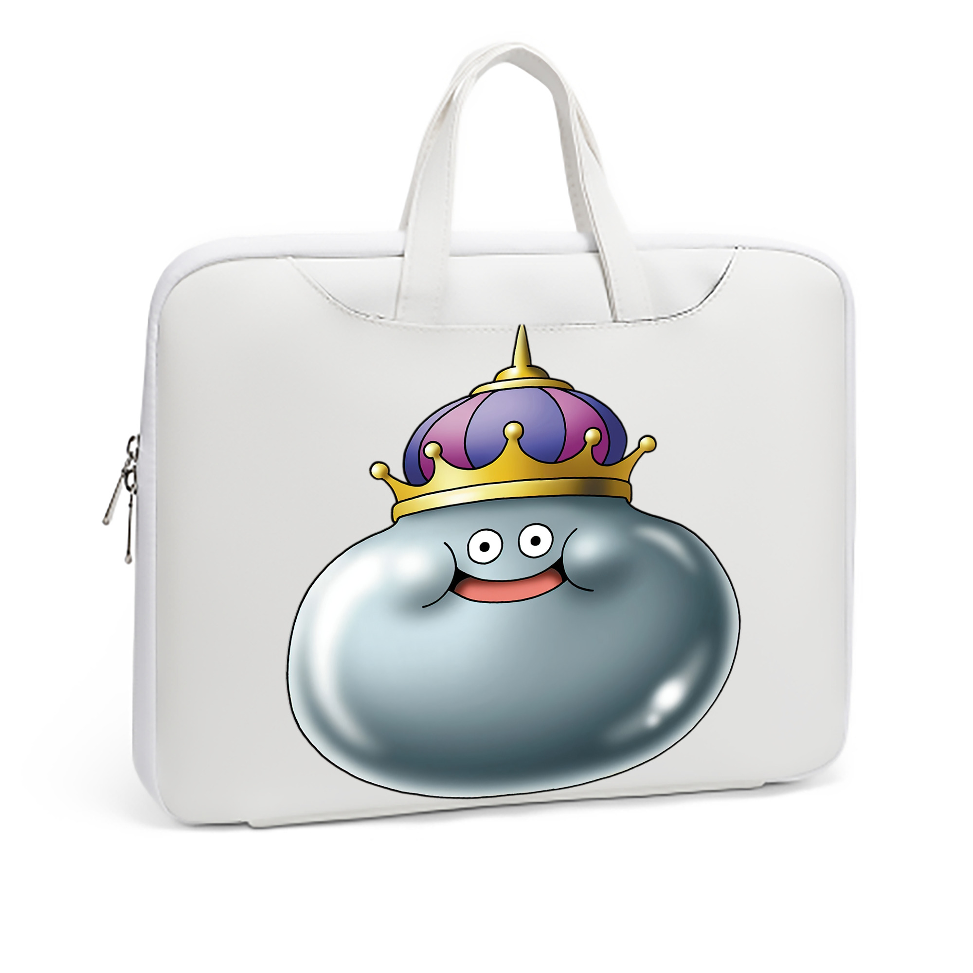 （画像用） ドラゴンクエスト Doragon Kuesuto Dragon Quest レザーラップトップバッグ　ノートパソコンケース