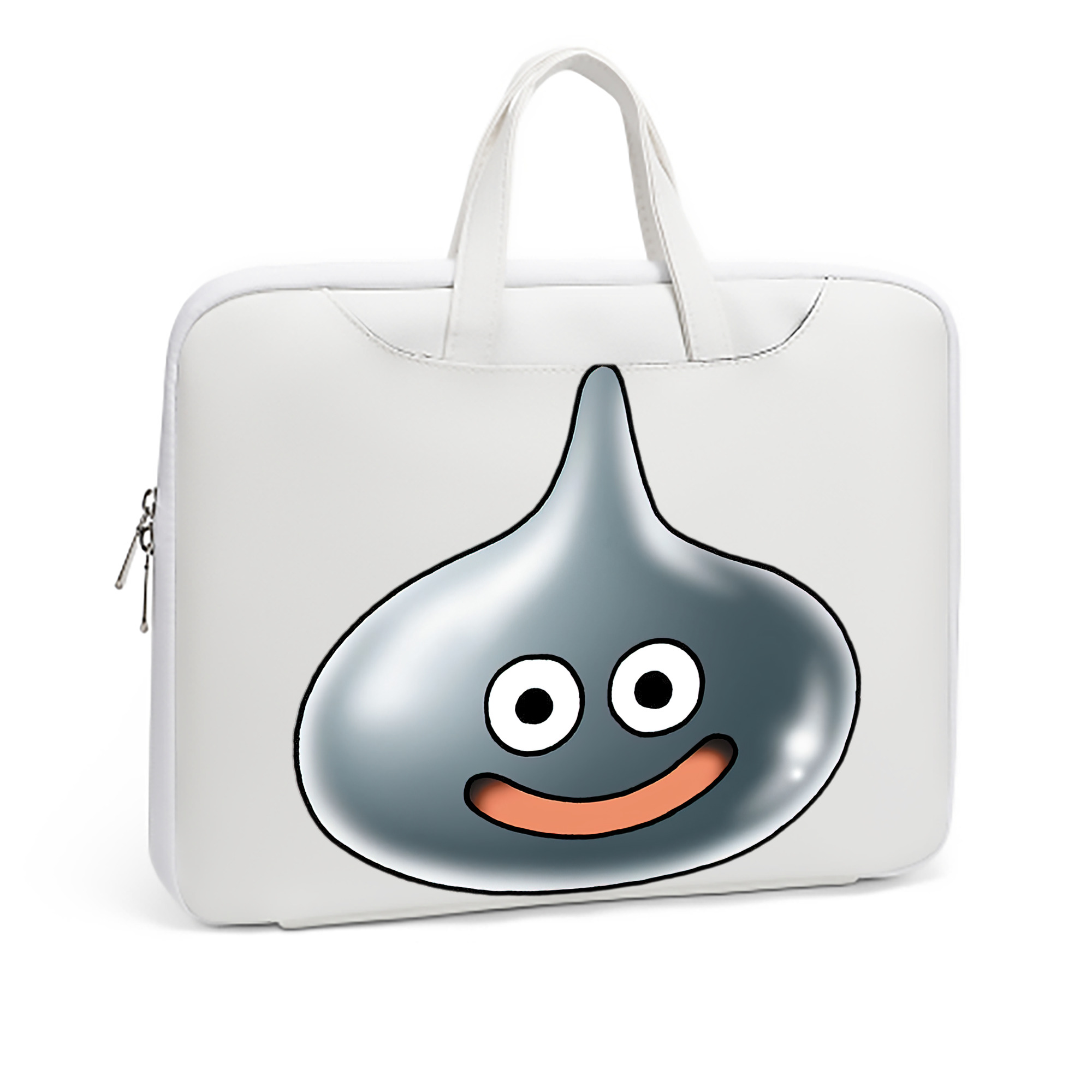 （画像用） ドラゴンクエスト Doragon Kuesuto Dragon Quest レザーラップトップバッグ　ノートパソコンケース
