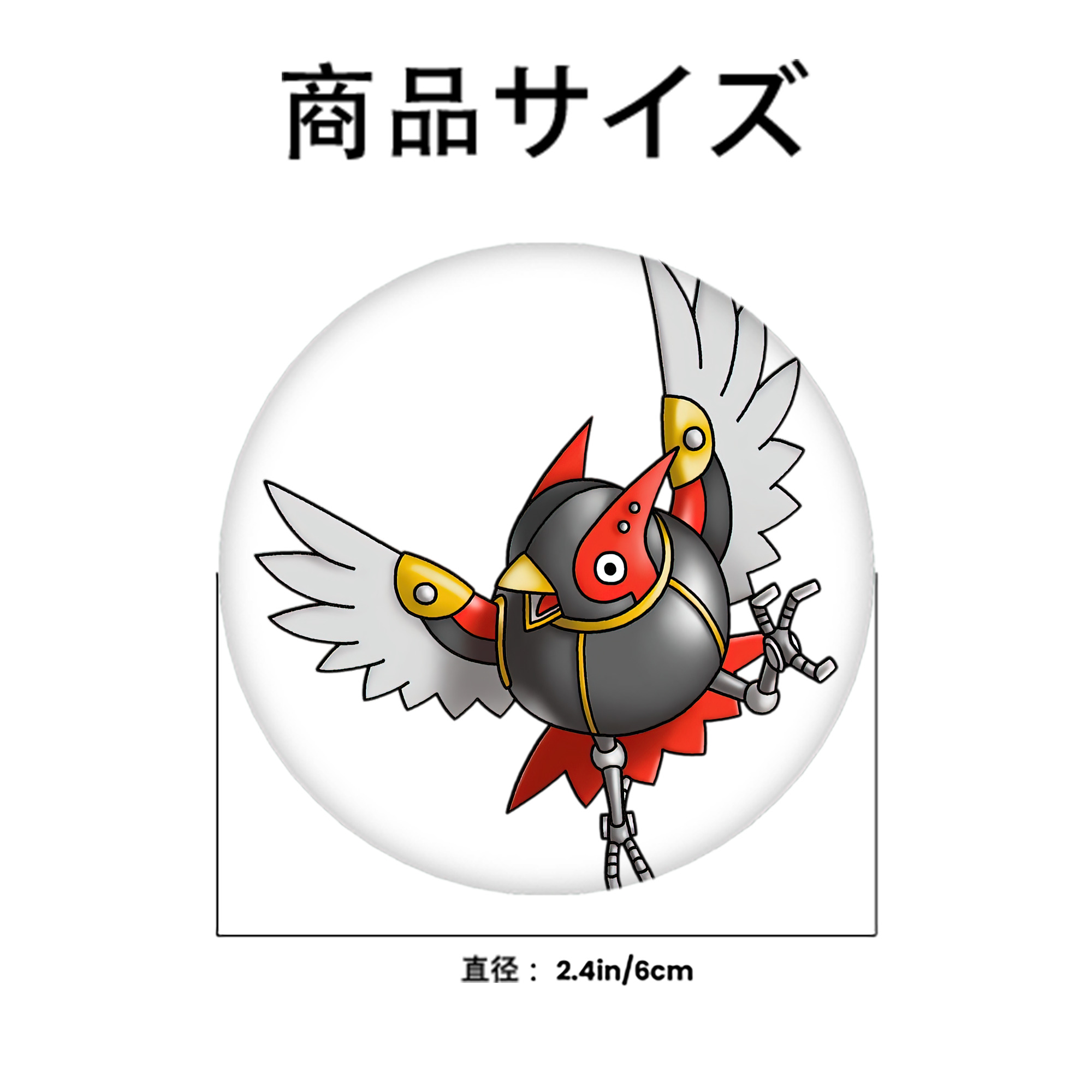 ドラゴンクエスト Doragon Kuesuto Dragon Quest 6cm 缶バッジ 複数セット