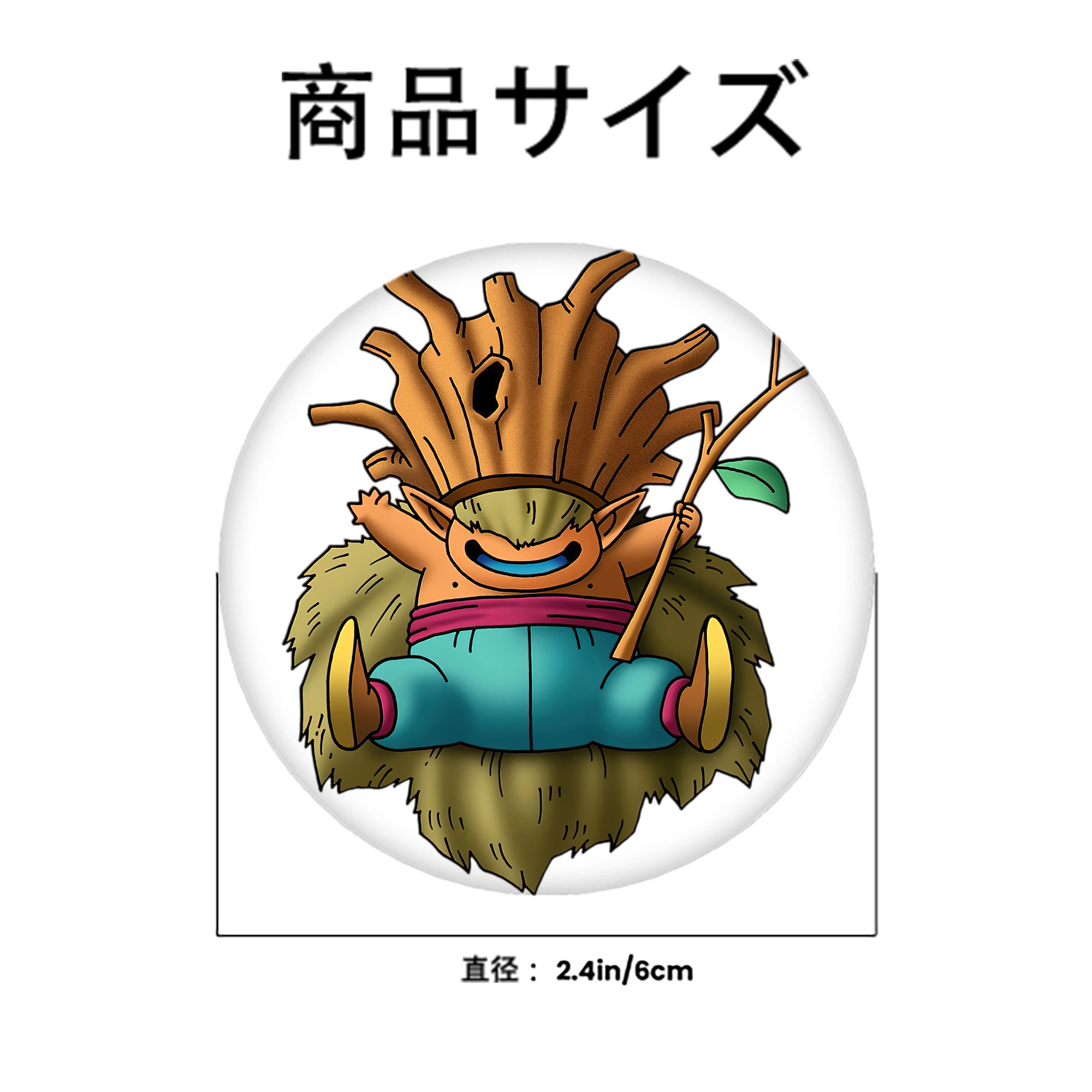 ドラゴンクエスト Doragon Kuesuto Dragon Quest 6cm 缶バッジ 複数セット