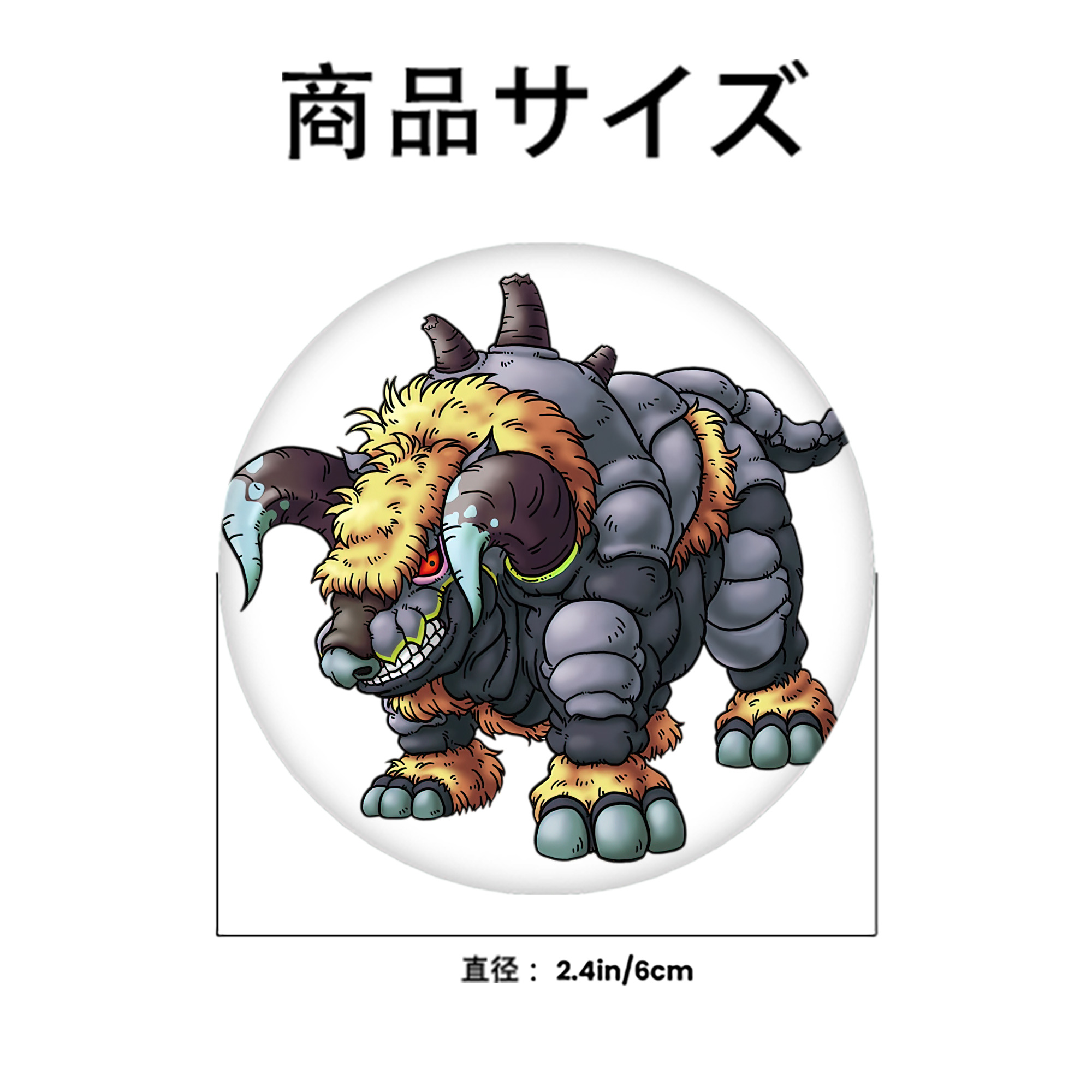 ドラゴンクエスト Doragon Kuesuto Dragon Quest 6cm 缶バッジ 複数セット