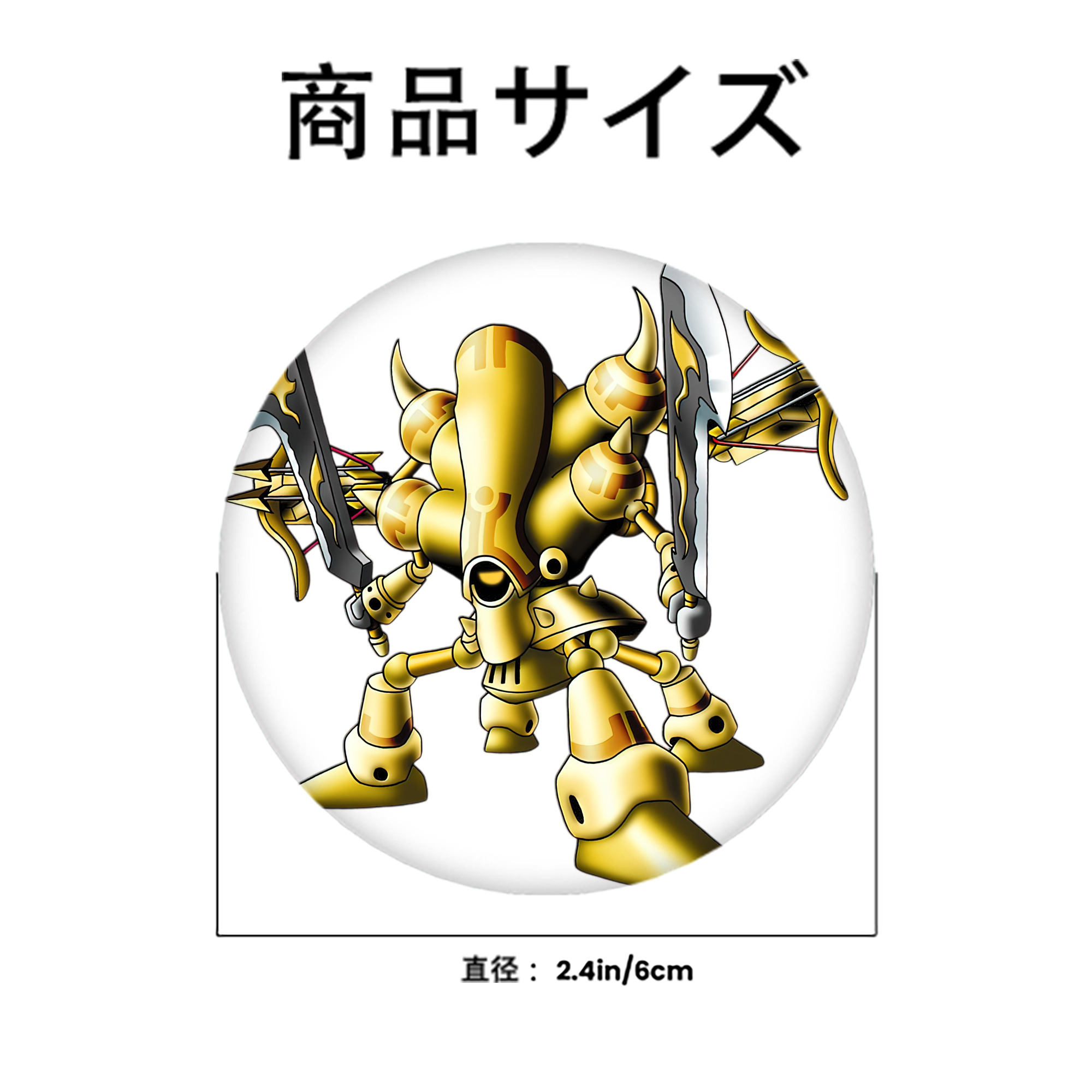 ドラゴンクエスト Doragon Kuesuto Dragon Quest 6cm 缶バッジ 複数セット