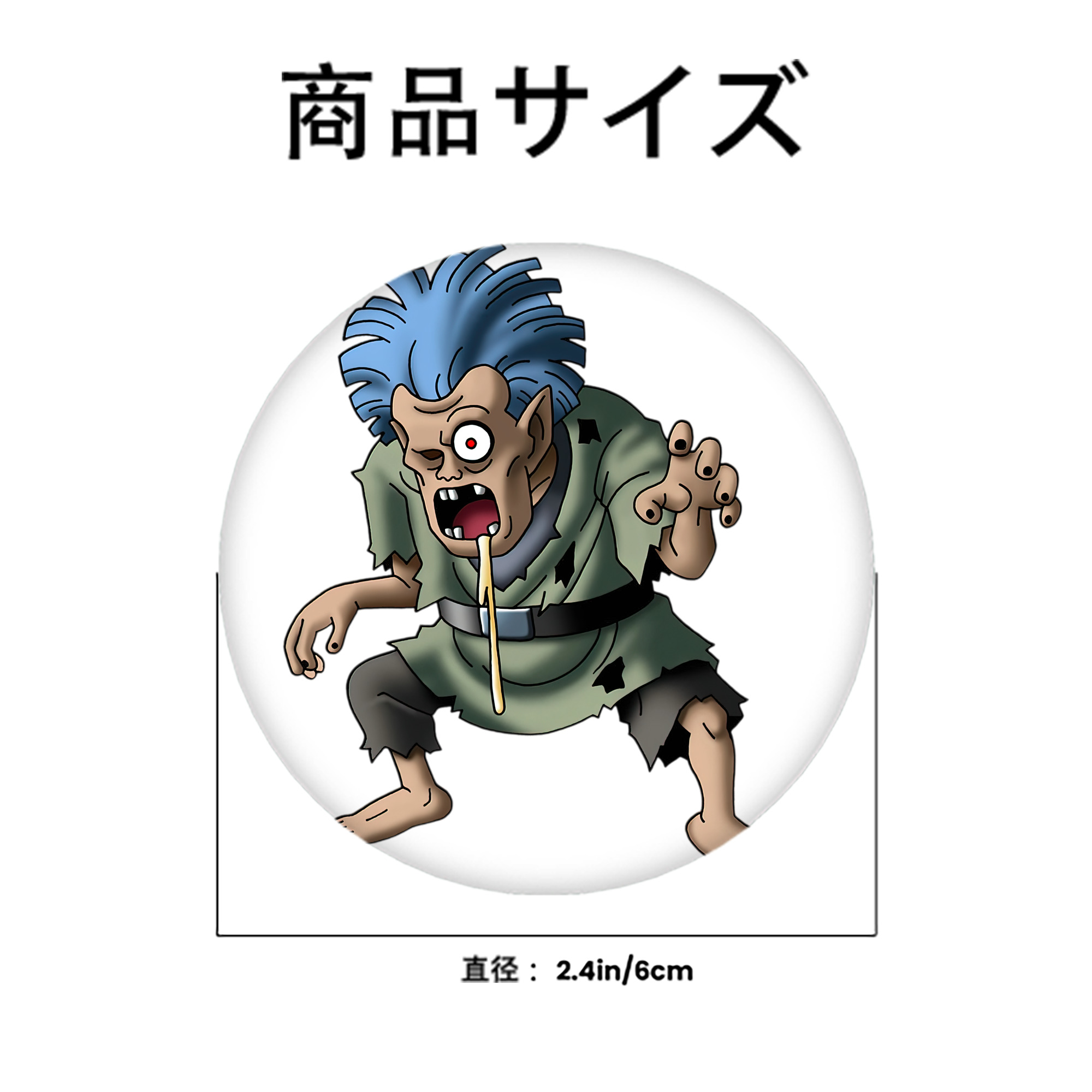 ドラゴンクエスト Doragon Kuesuto Dragon Quest 6cm 缶バッジ 複数セット