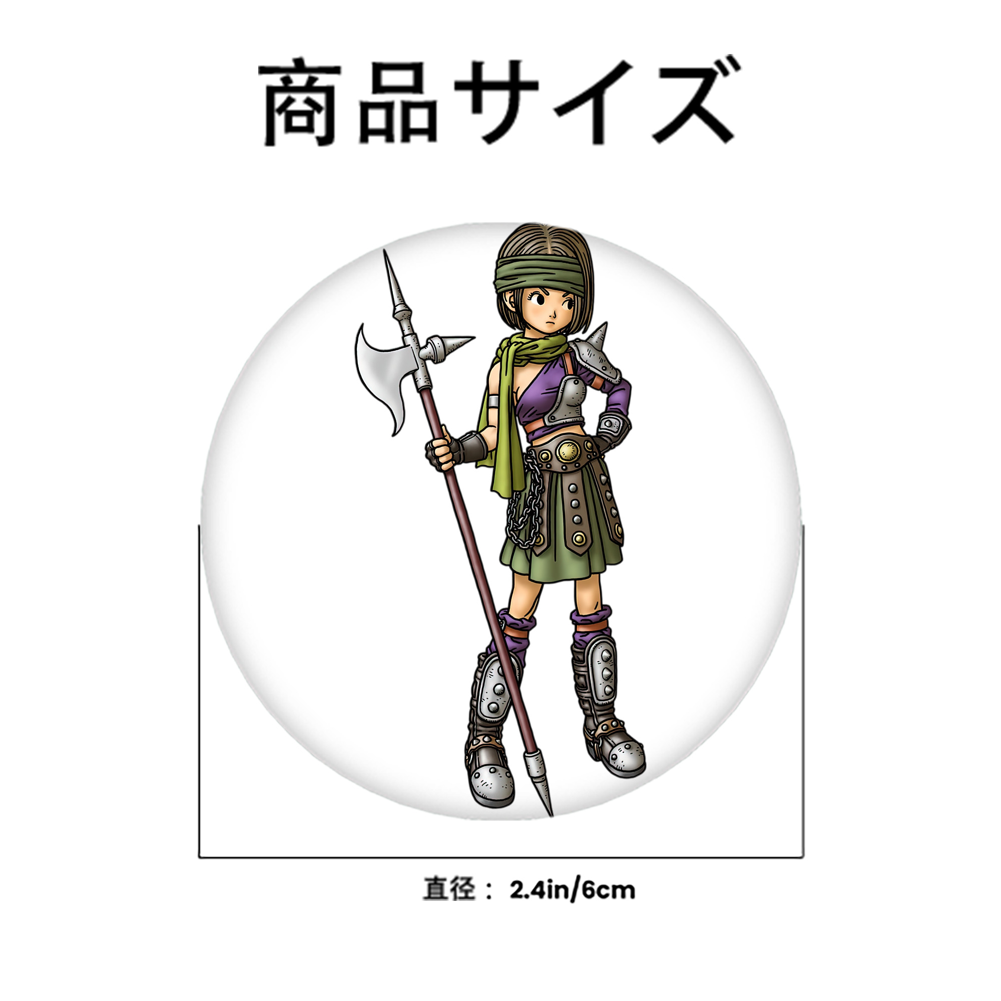 ドラゴンクエスト Doragon Kuesuto Dragon Quest 6cm 缶バッジ 複数セット