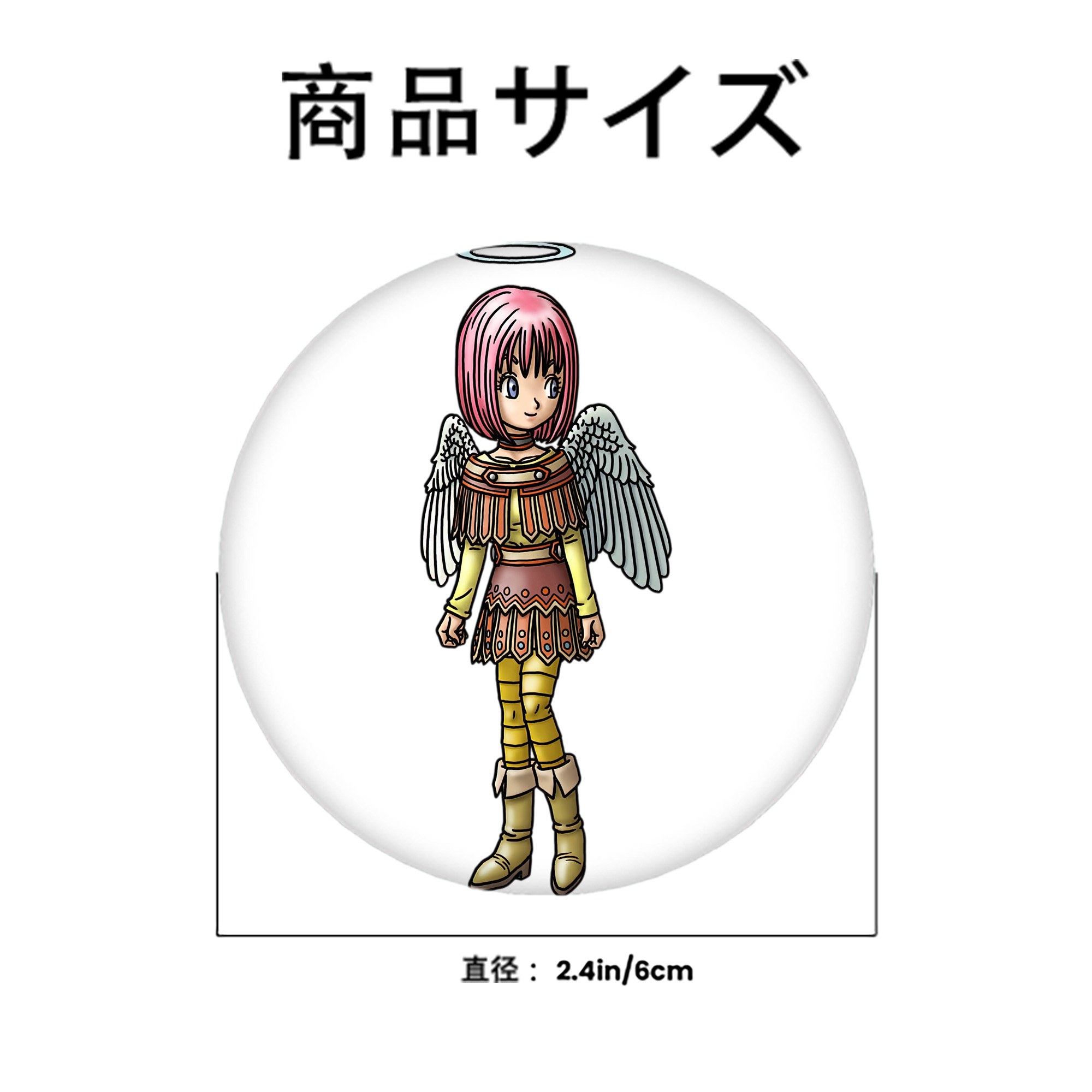 ドラゴンクエスト Doragon Kuesuto Dragon Quest 6cm 缶バッジ 複数セット