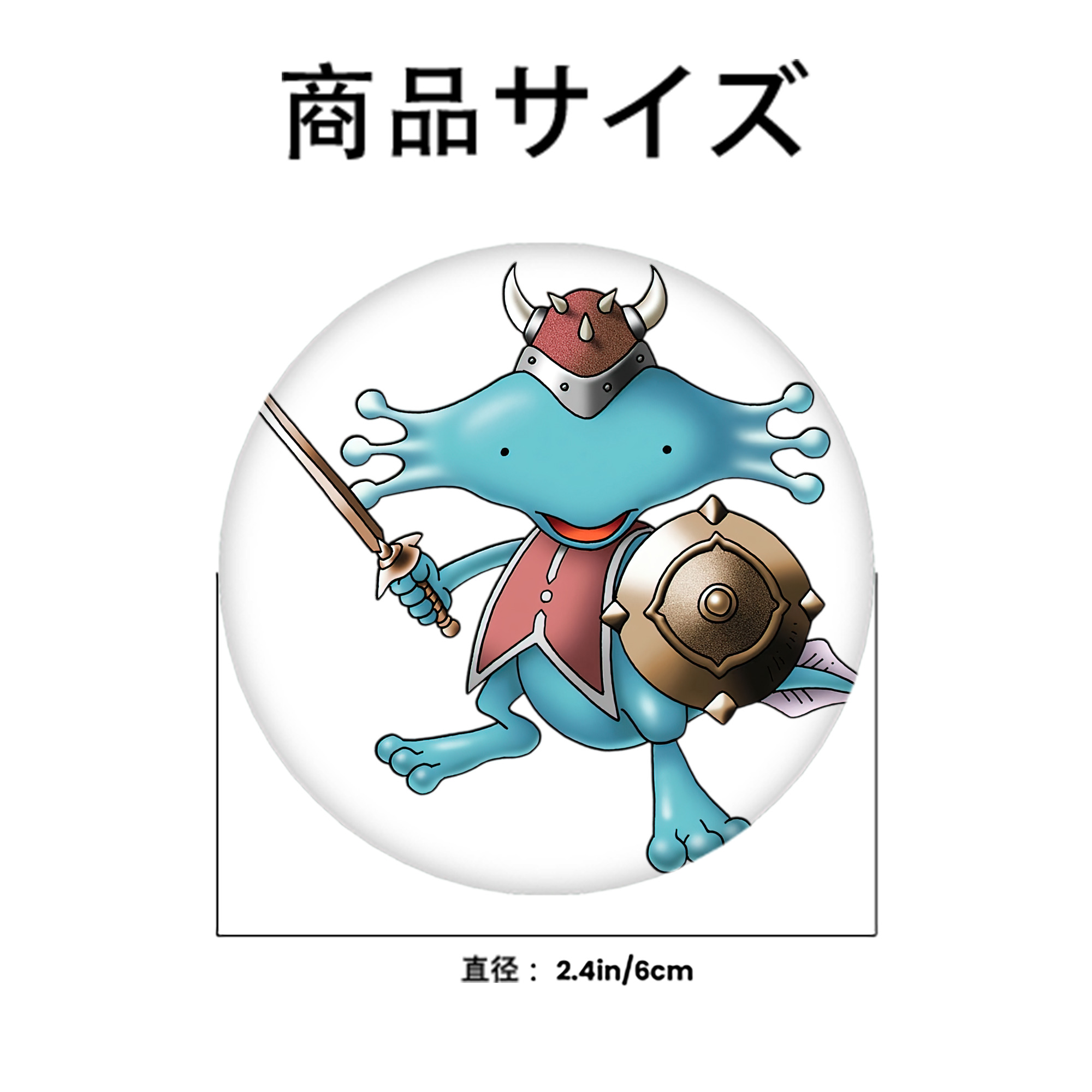ドラゴンクエスト Doragon Kuesuto Dragon Quest 6cm 缶バッジ 複数セット
