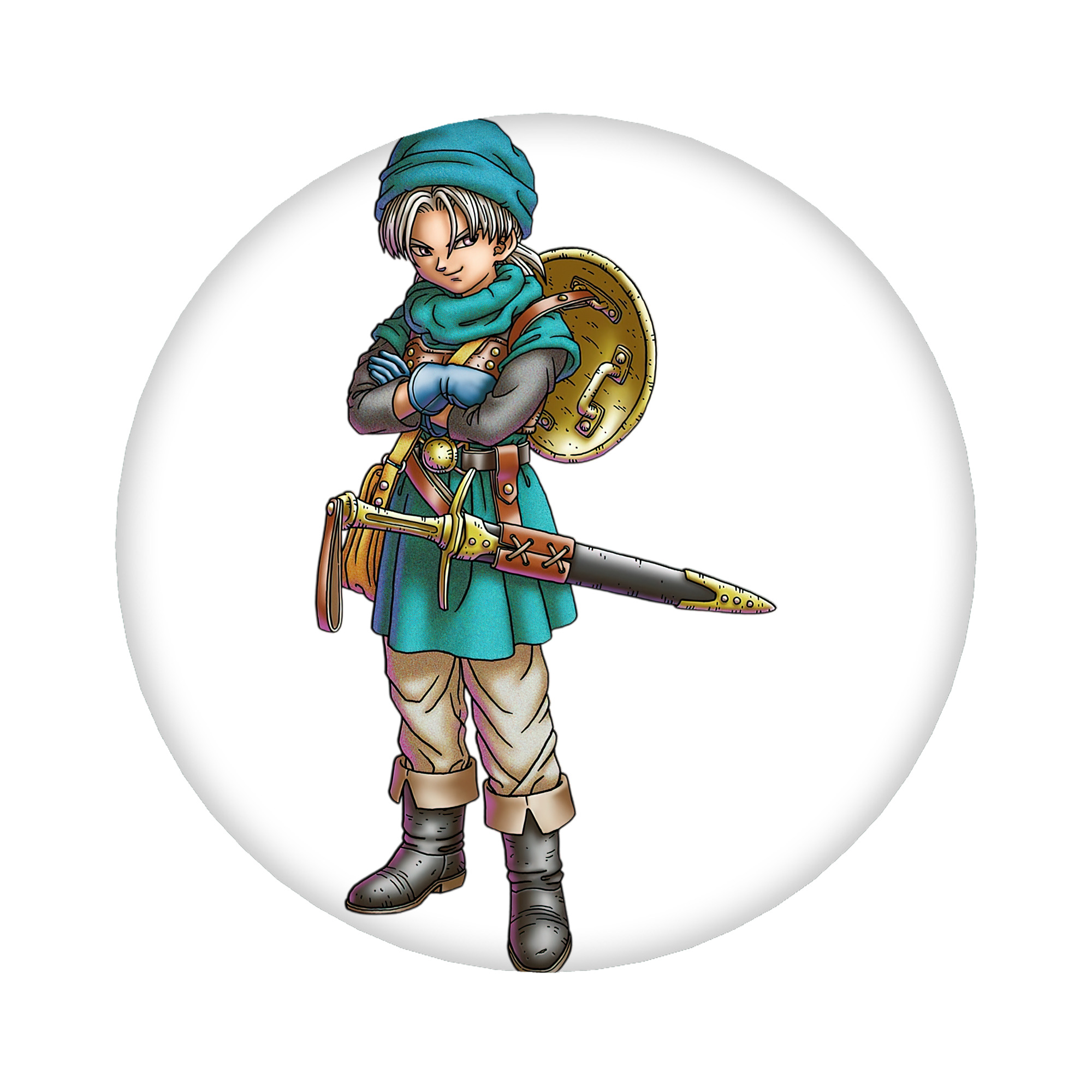 （画像用） ドラゴンクエスト Doragon Kuesuto Dragon Quest 6cm 缶バッジ 複数セット