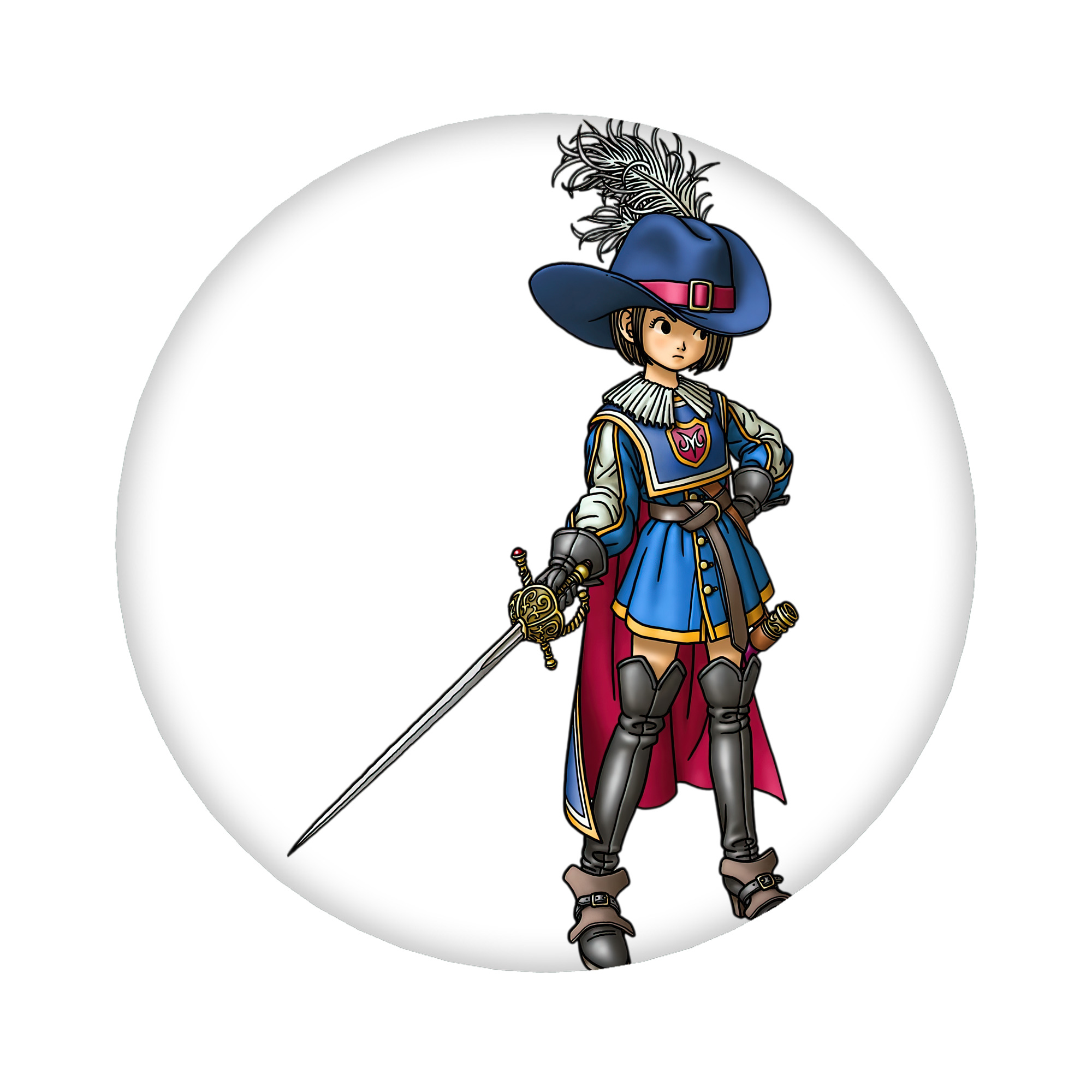 （画像用） ドラゴンクエスト Doragon Kuesuto Dragon Quest 6cm 缶バッジ 複数セット