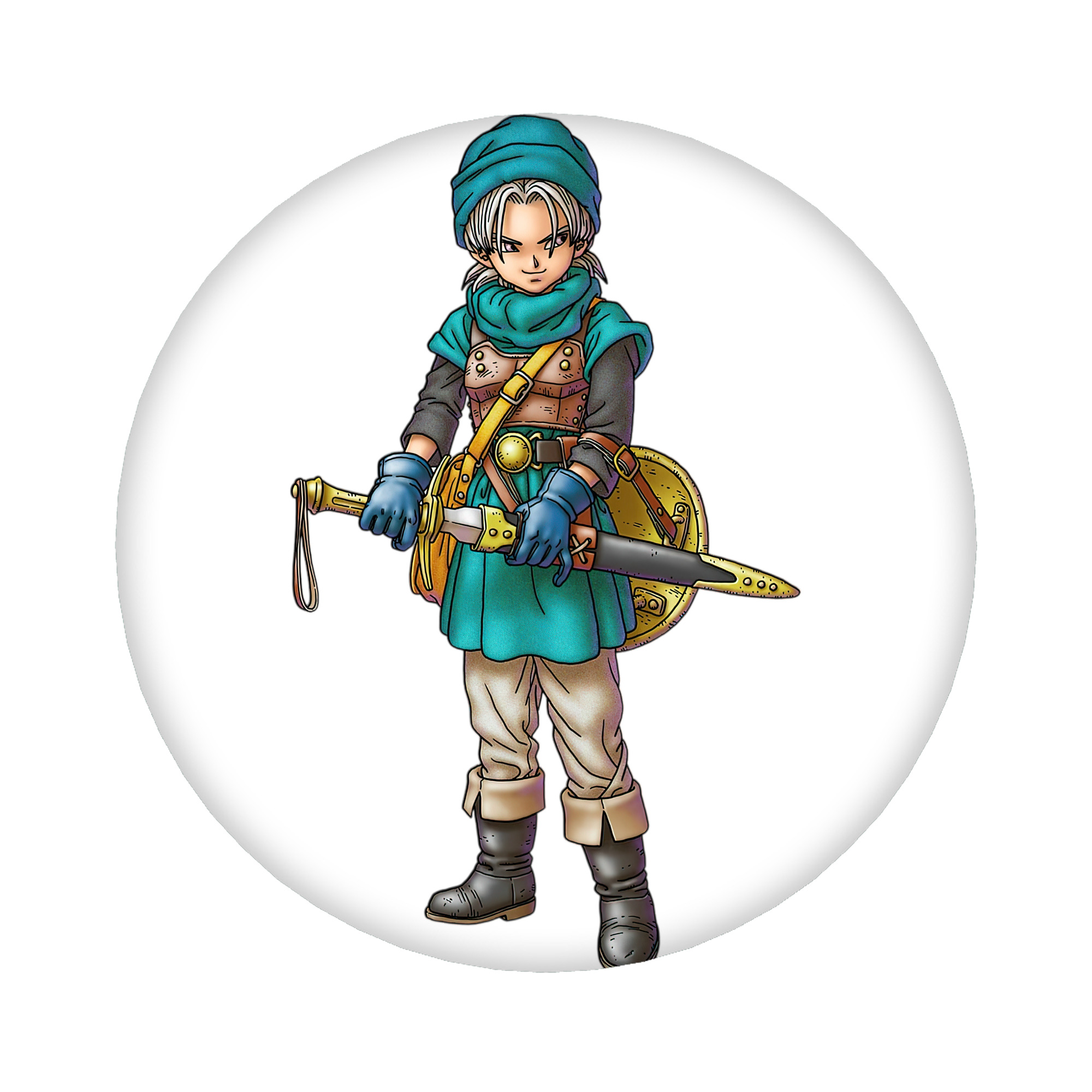 （画像用） ドラゴンクエスト Doragon Kuesuto Dragon Quest 6cm 缶バッジ 複数セット
