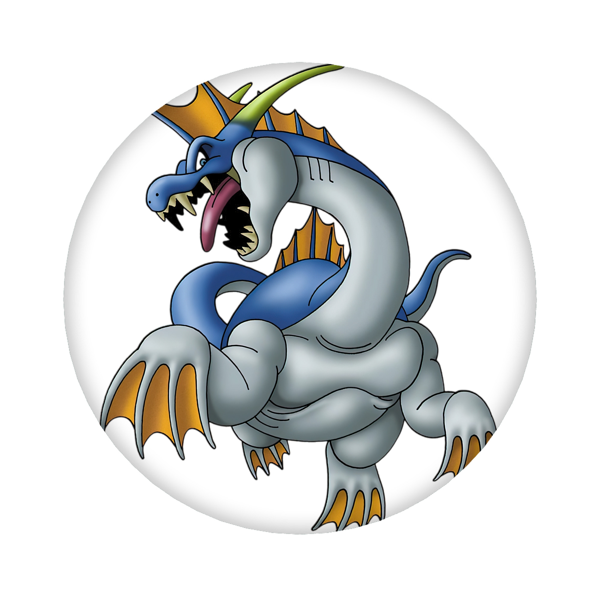 （画像用） ドラゴンクエスト Doragon Kuesuto Dragon Quest 6cm 缶バッジ 複数セット