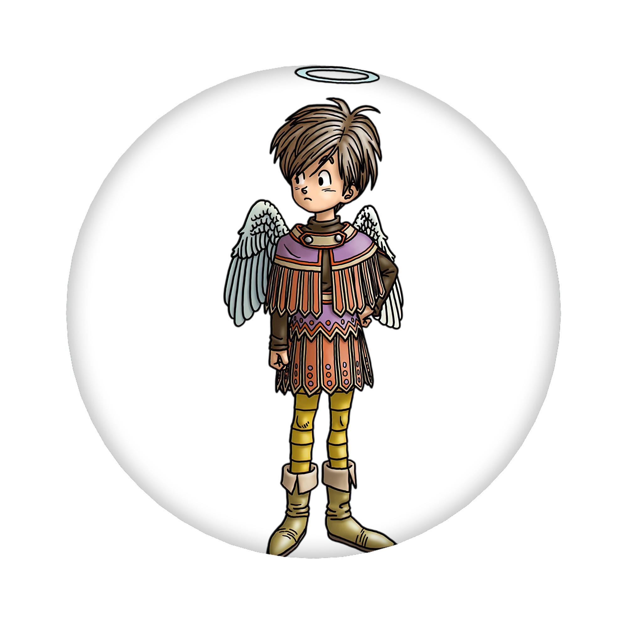 （画像用） ドラゴンクエスト Doragon Kuesuto Dragon Quest 6cm 缶バッジ 複数セット