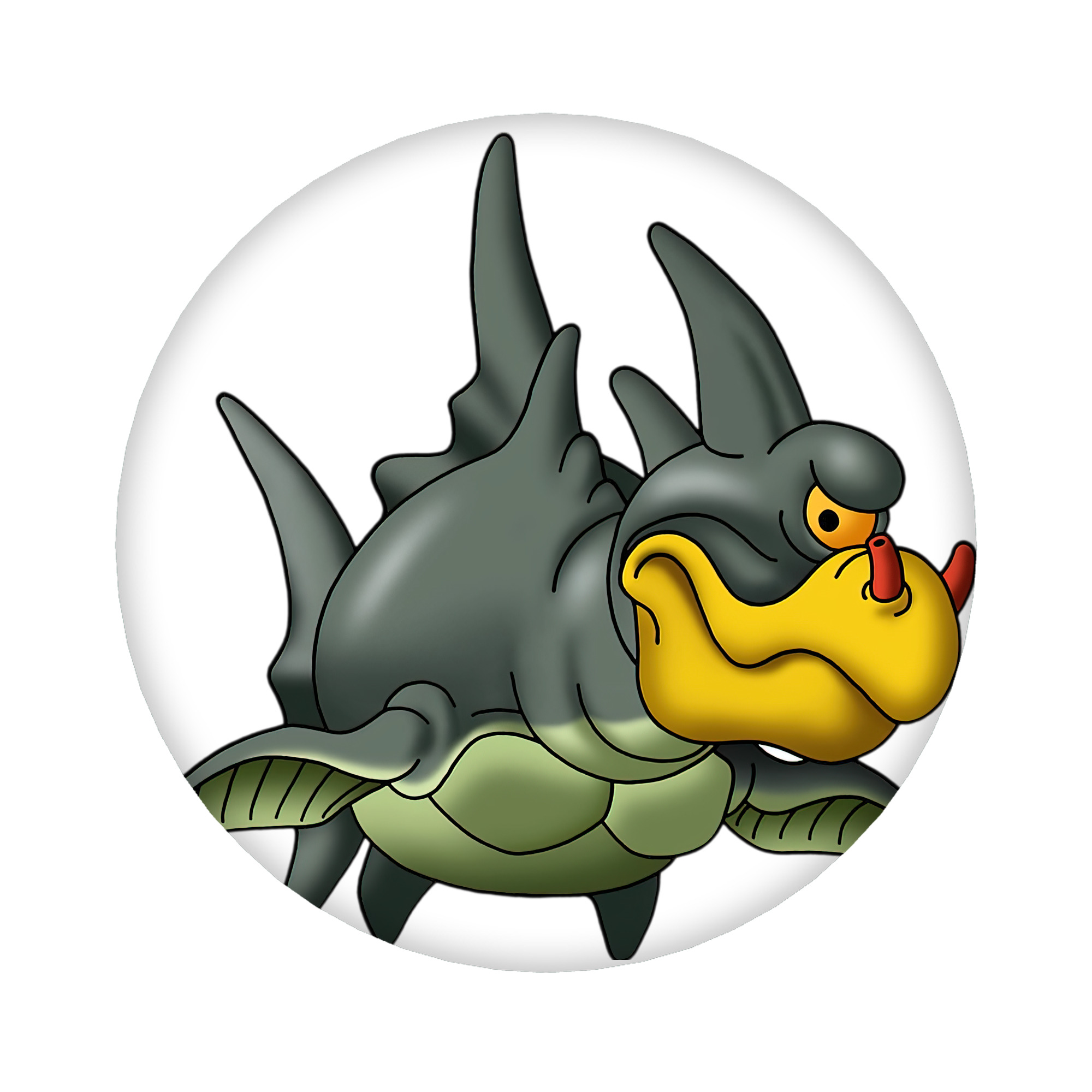 （画像用） ドラゴンクエスト Doragon Kuesuto Dragon Quest 6cm 缶バッジ 複数セット